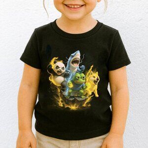 Animal Shirt, Kids Shirt - Girl and boy